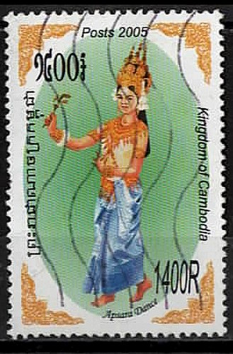2005 cambodge apsara - apsara, dance