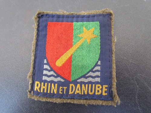 Insigne tissu rhin danube - insigne,
