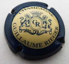 Capsule de champagne RIEGER Guillaume n°5 Contour bleu