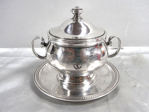 Christofle rare sucrier - christofle,