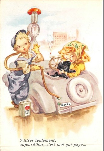 Cpa fantaisie jeunes enfants - -,