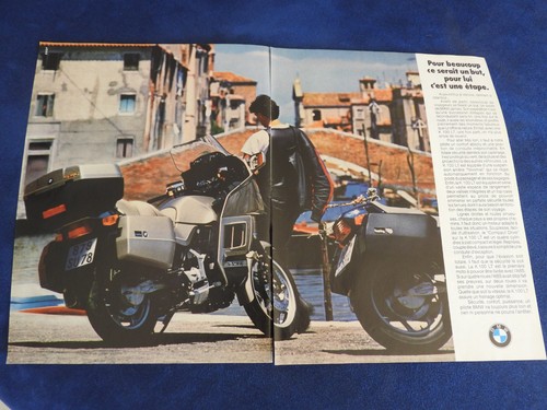 Publicité double page moto - double,