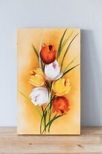 Tableau Impression sur Toile Fleurs Style Été