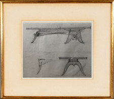 DESSIN ORIGINAL DE MOBILIER DE