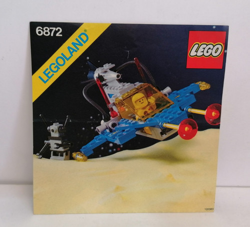 Notice lego space classic - classic, 6872