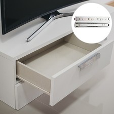 2 Pairs Rails Tiroir Coulisses