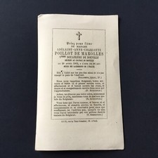 Avis Décès 1884 Pronde De Guermantes Comtesse De Picot De Dampierre