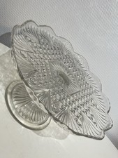 Magnifique Grand Présentoir À Pâtisseries Plat A Gâteaux Ø 29,5 Cm.