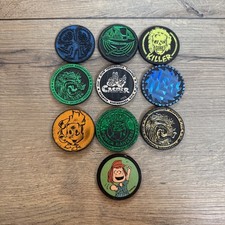 lot de 10 kini - pog - slammer - divers