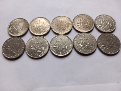 Lot pièces 1 - 10,