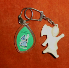 Porte-clés LOT x 2 Figurine Blanche Caddy SOUS-Vêtements Porteur club de golf