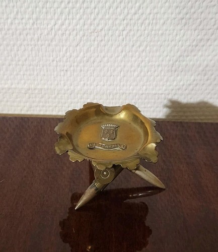 Cendrier militaire laiton - militaire,