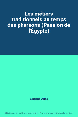 Les métiers traditionnels - , au