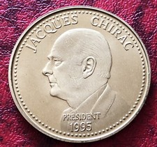 MEDAILLE PERSONNALITÉ ??   ? Jacques Chirac - Présidentielles De 1995 TBE