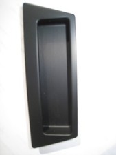 Poignée Cuvette de Meuble en Laiton Noir Mat  de 120 x 40 mm