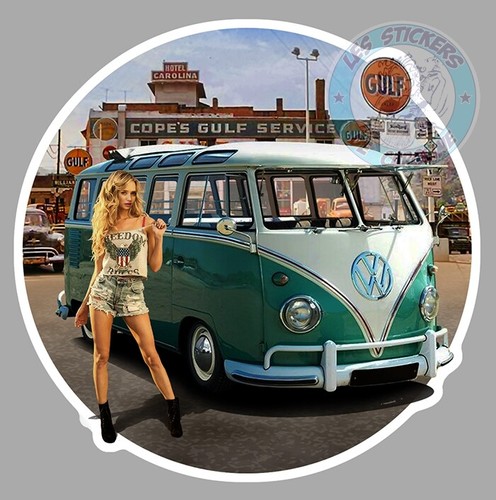 Sticker combi pinup pin - combi,