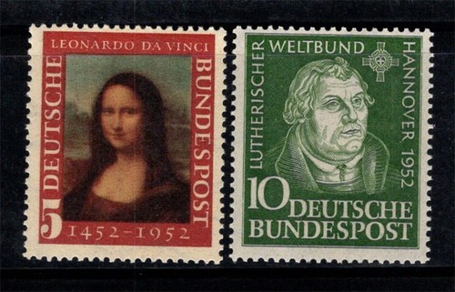 Bund allemagne 1952 mi - d'allemagne,