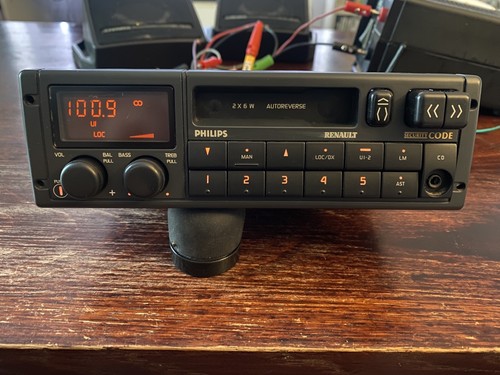 Autoradio poste 2x6w - 2x6w, renault