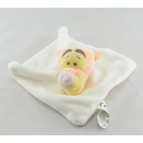 Doudou plat blanc - , tigrou