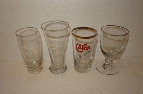 Lot verres biere dont - de,