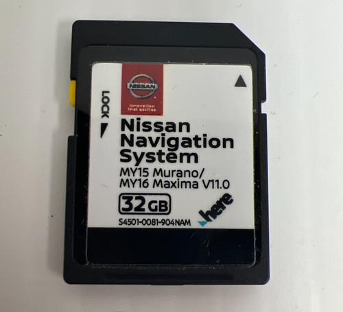 Nissan connect navigation card - nissan,