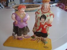 DUBOUT - Figurine émaillée  -  FANNY - PAGNOL - LE CHAT - MARSEILLE - 1990