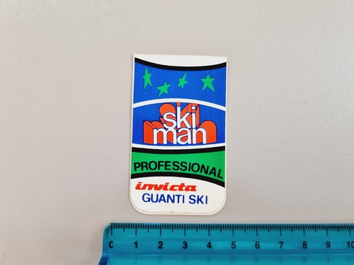 Autocollant ski man - ski,
