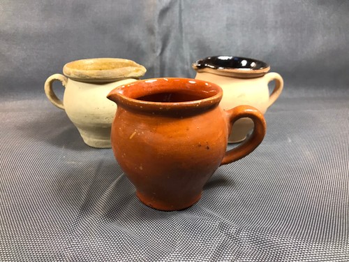 Lot anciens petits pots - petits,