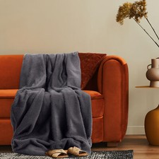 Paco Home Couverture polaire Plaid Polaire Couverture Jeté Lavable  