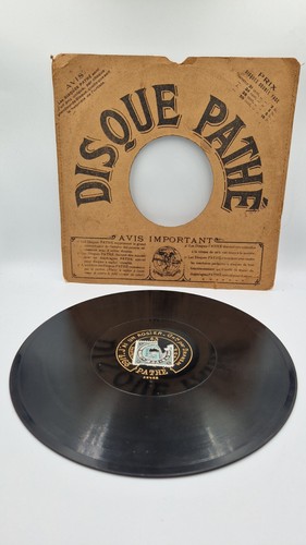 Disque pathé saphir - 21, cm