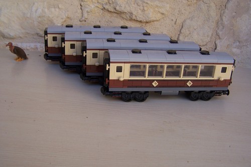Lego train voitures emerald - train,