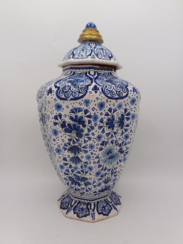 Vase potiche faïence de - vase,