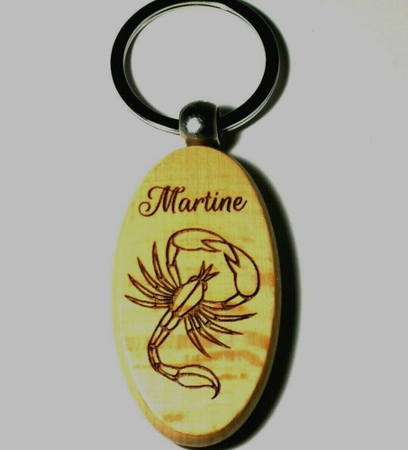 Superbe porte clefs bois - superbe,