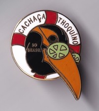 RARE PINS PIN'S .. ANIMAL OISEAU BIRD TOUCAN TUCAN ALCOOL CACHACA BRESIL ~FY