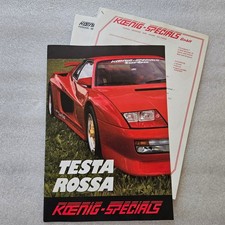 ≃ 1985 Brochure KOENIG