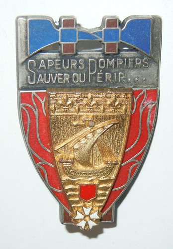 Insigne sapeurs pompiers - sapeurs, de