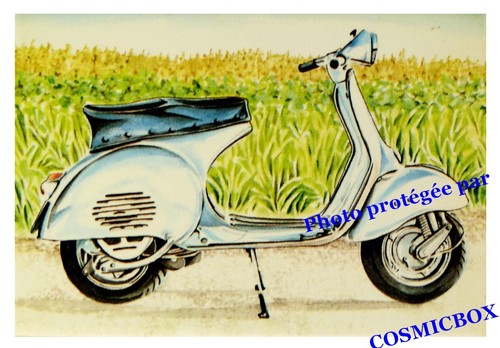 Magnet aimant scooter ancien - scooter,