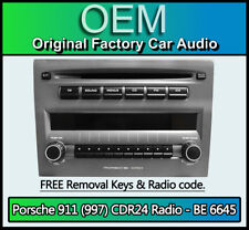 Porsche 911 997 CDR24 Lecteur CD Harman Becker BE 6645 Radio Décodé Plug & Play