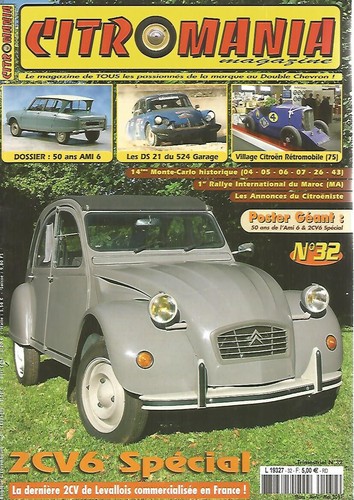 Citromania 2cv6 special - citromania, n°32