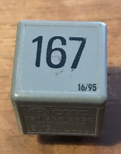 Relais 167 volkswagen pin - 167,