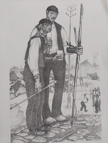 Anto carte lithographie 1917 - carte,