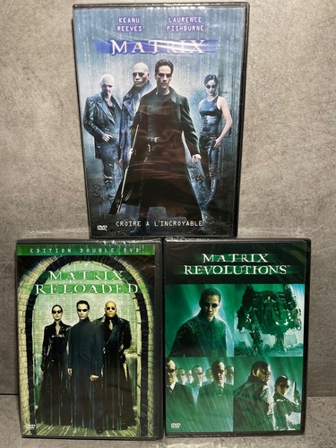 Lot dvd trilogie matrix - lot,