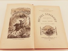 JULES VERNE-MICHEL STROGOFF-COLLECTION HETZEL-1919-UN ÉLÉPHANT-ÉVENTAIL