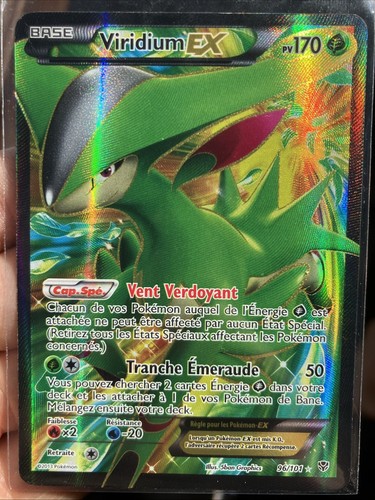 Carte pokémon viridium - pokémon, ex