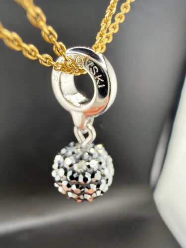 Charm swarovski boule strass - swarovski,