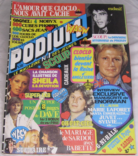 Magazine podium claude - podium,