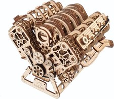 Puzzle 3D en Bois Modèle de