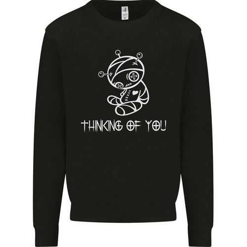Sweat capuche gothique - sweat,