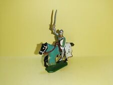 DIVERS INCONNU plomb 40mm moyen age # cavalier épée et bouclier