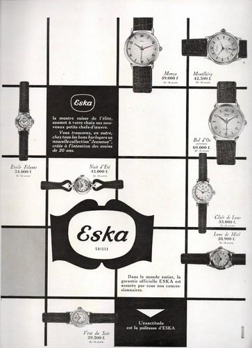 Publicite montres watches - ,